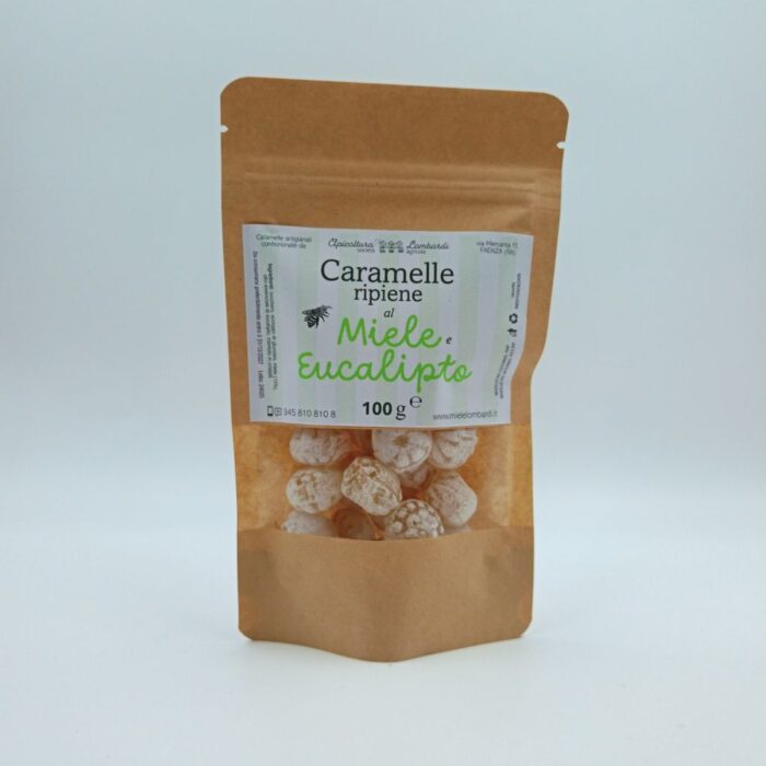CARAMEucalipto Caramelle ripiene al MIELE ed EUCALIPTO - immagine 1