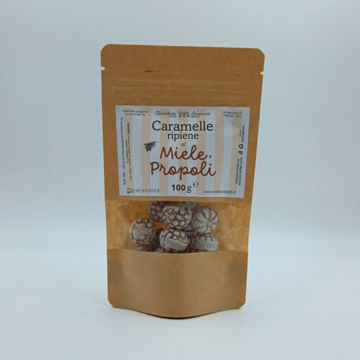 CARAMPropoli Caramelle ripiene al MIELE e PROPOLI - immagine 1