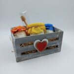 CASSETTA in Legno - 2x45g + 1x120g con Prendimiele