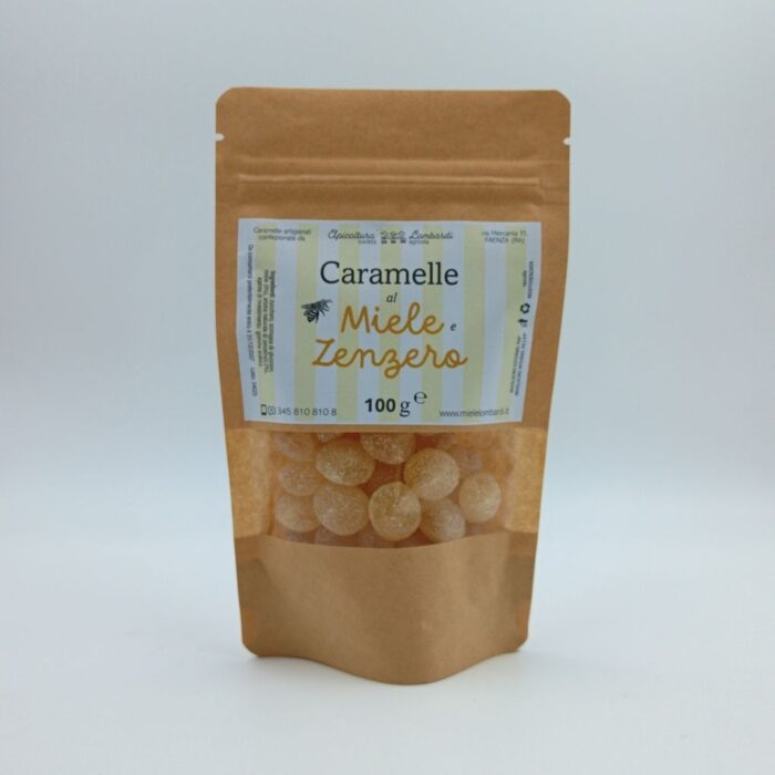 CARAMZenzero Caramelle al MIELE e ZENZERO - immagine 1